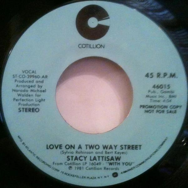 Stacy Lattisaw - Love On A Two Way Street (Vinyl) (VG+, Generic)