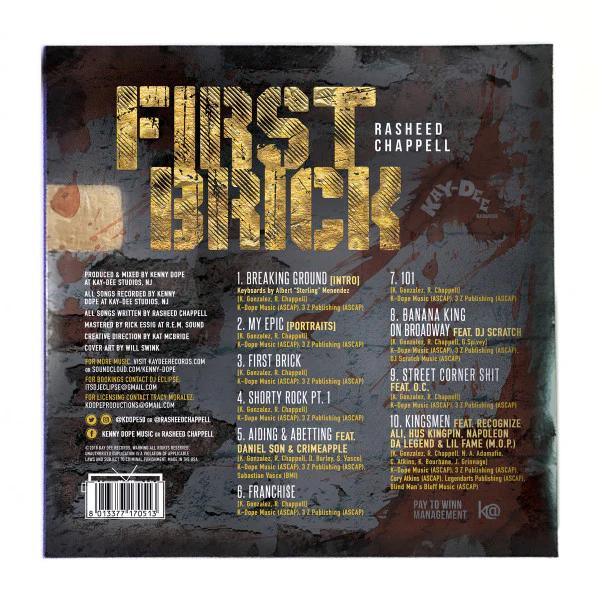 Rasheed Chappell - First Brick  (Vinyl) (NM or M-, VG)