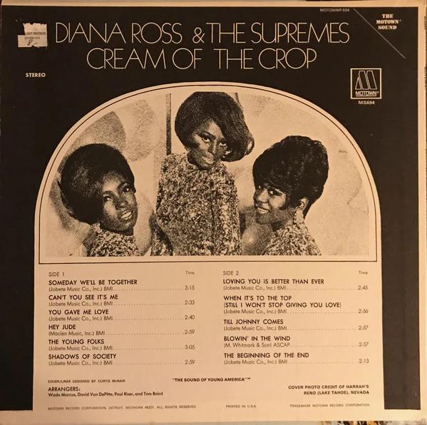 Supremes, The - Cream Of The Crop (Vinyl) (VG, VG)