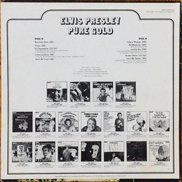 Elvis Presley - Pure Gold (Vinyl) (NM or M-, VG)