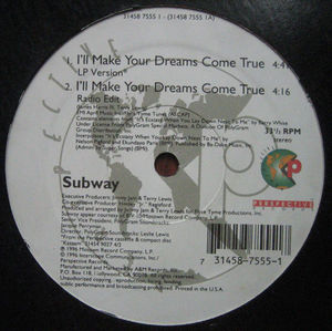 Subway  - I'll Make Your Dreams Come True (Vinyl) (VG+, Generic)