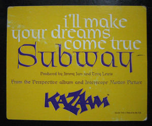 Subway  - I'll Make Your Dreams Come True (Vinyl) (VG+, Generic)