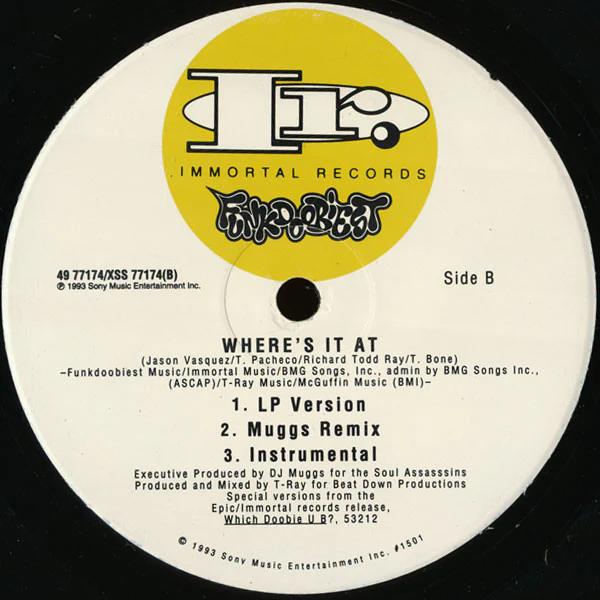 Funkdoobiest - Wopbabalubop / Where's It At (Vinyl) (VG, Generic)