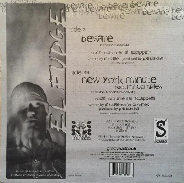 L-Fudge - Beware (Vinyl) (G+, VG)