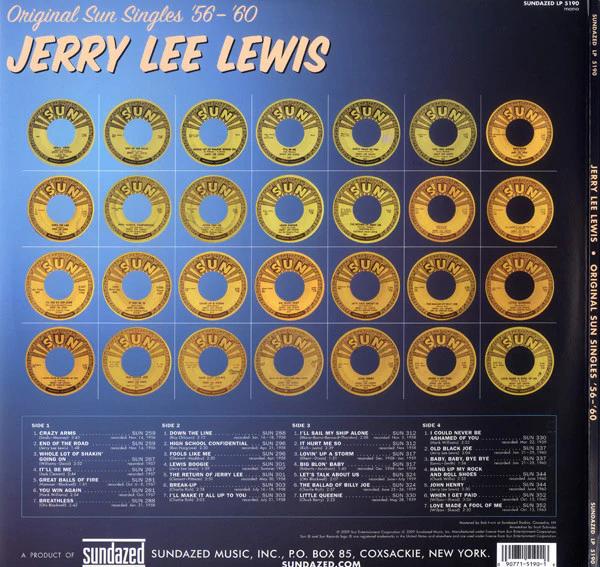 Jerry Lee Lewis - Original Sun Singles '56-'60 (Vinyl) (VG+, VG)