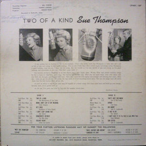 Sue Thompson - Two Of A Kind (Vinyl) (VG, VG)