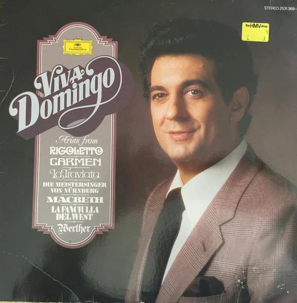 Placido Domingo - Viva Domingo (Vinyl) (NM or M-, VG+)