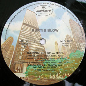 Kurtis Blow - Rappin' Blow (Vinyl) (VG+, VG)