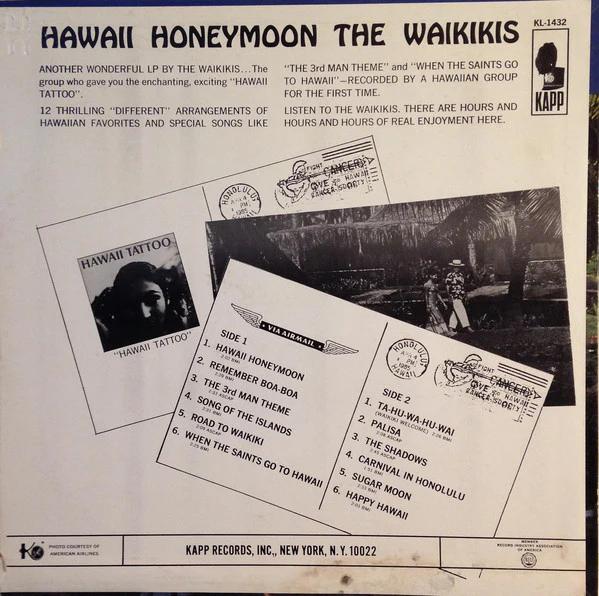 Waikiki's, The - Hawaii Honeymoon (Vinyl) (NM or M-, VG+)