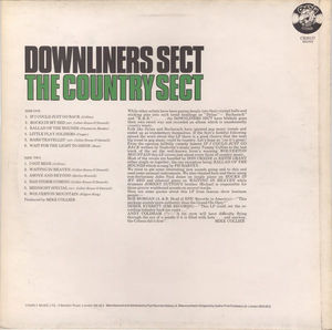 Downliners Sect - The Country Sect (Vinyl) (NM or M-, VG)