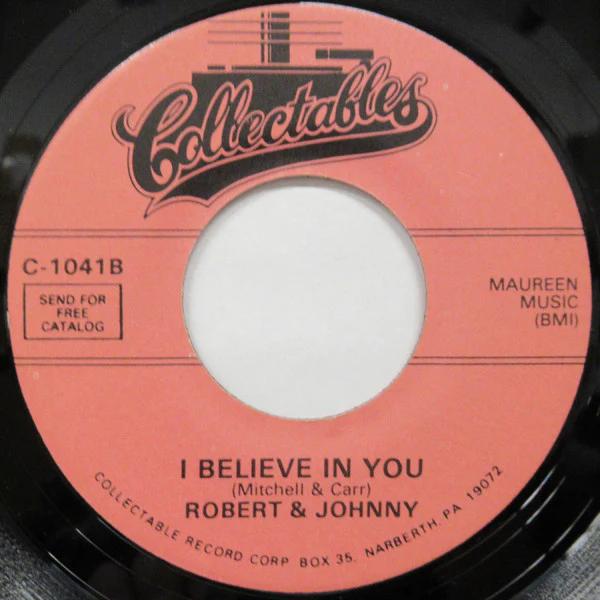 Robert & Johnny - We Belong Together / I Believe In You  (Vinyl) (NM or M-, Generic)