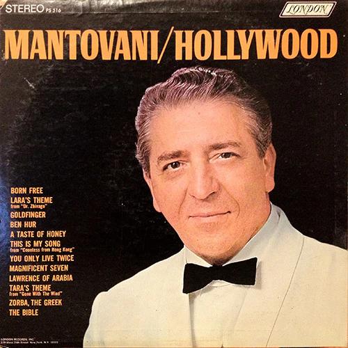 Mantovani - Hollywood (Vinyl) (VG+, NM or M-)