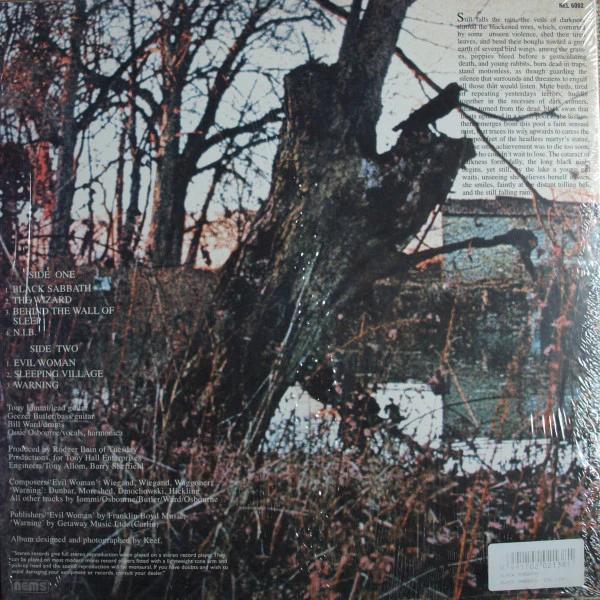 Black Sabbath - Black Sabbath (Vinyl) (NM or M-, NM or M-)