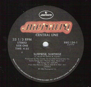 Central Line - Surprise, Surprise / How About You (Vinyl) (VG+, Generic)