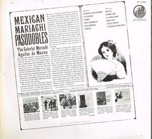 Mariachi Aguilas De Mexico - Mexican Mariachi Pasodobles (Vinyl) (VG+, VG+)