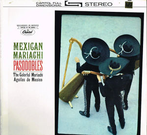Mariachi Aguilas De Mexico - Mexican Mariachi Pasodobles (Vinyl) (VG+, VG+)