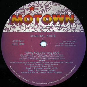 General Kane - Girl Pulled The Dog (Vinyl) (NM or M-, VG+)