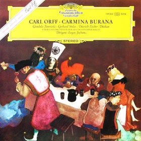 Carl Orff - Gundula Janowitz · Gerhard Stolze · Dietrich Fischer-Dieskau · Chor Der Deutschen Oper Berlin Und Orchester Der Deutschen Oper Berlin , Dirigent: Eugen Jochum - Carmina Burana (Vinyl) (VG, VG+)