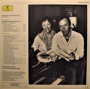 Robert Schumann - Edith Mathis • Christoph Eschenbach - Frauenliebe Und Leben • Lied Der Suleika • Liebeslied • Mond, Meiner Seele Liebling • u.a. (Vinyl) (NM or M-, VG+)