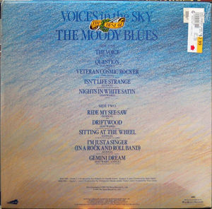 The Moody Blues - Voices In The Sky: The Best Of The Moody Blues (Vinyl) (M, VG+)