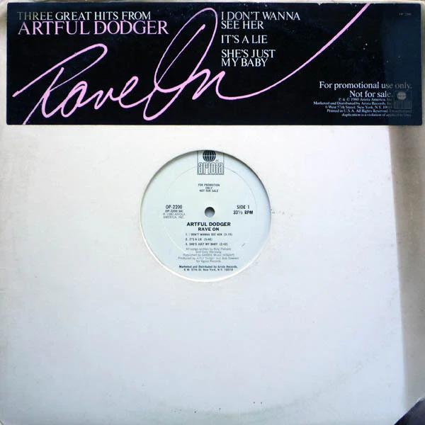 Artful Dodger  - Rave On (Vinyl) (VG+, VG)