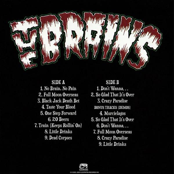 The Brains  - No Brain, No Pain (Vinyl) (M, M)