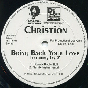 Christión - Bring Back Your Love / Pull It (Vinyl) (NM or M-, VG+)