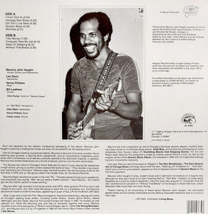 Maurice John Vaughn - Generic Blues Album (Vinyl) (NM or M-, VG+)