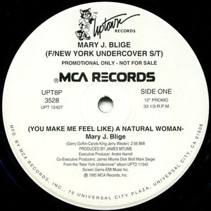 Mary J. Blige / Herb McGruff - (You Make Me Feel Like) A Natural Woman / I Know We Can Do It (Vinyl) (NM or M-, Generic)