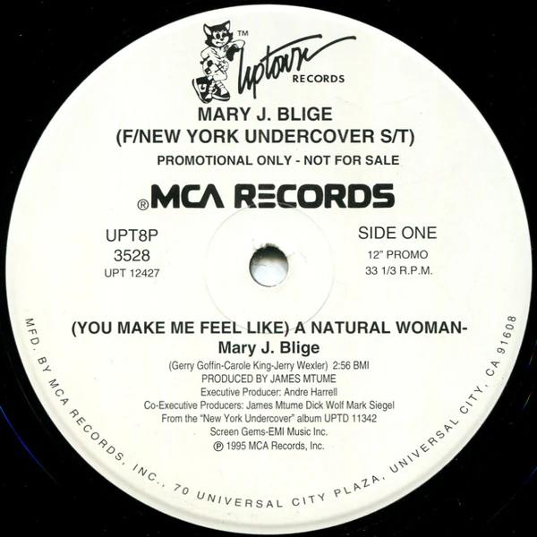 Mary J. Blige / Herb McGruff - (You Make Me Feel Like) A Natural Woman / I Know We Can Do It (Vinyl) (NM or M-, Generic)