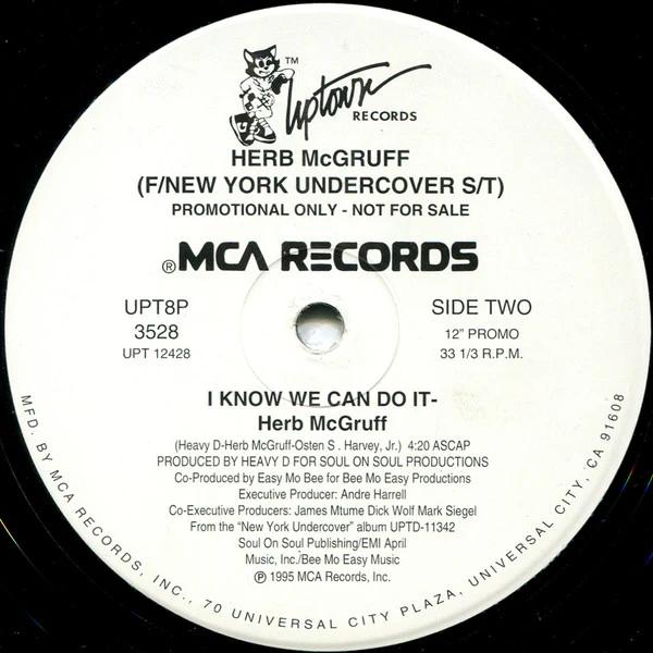 Mary J. Blige / Herb McGruff - (You Make Me Feel Like) A Natural Woman / I Know We Can Do It (Vinyl) (NM or M-, Generic)