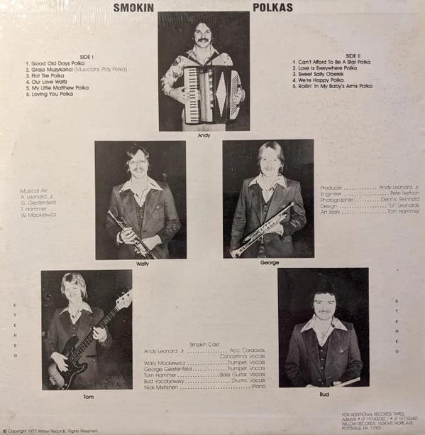 Lil Andy & Orchestra - Smokin Polkas (Vinyl) (VG+, VG+)