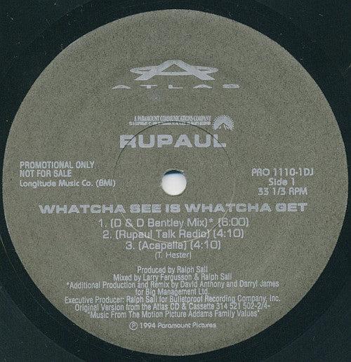 RuPaul - Whatcha See Is Whatcha Get (Vinyl) (VG+, VG)