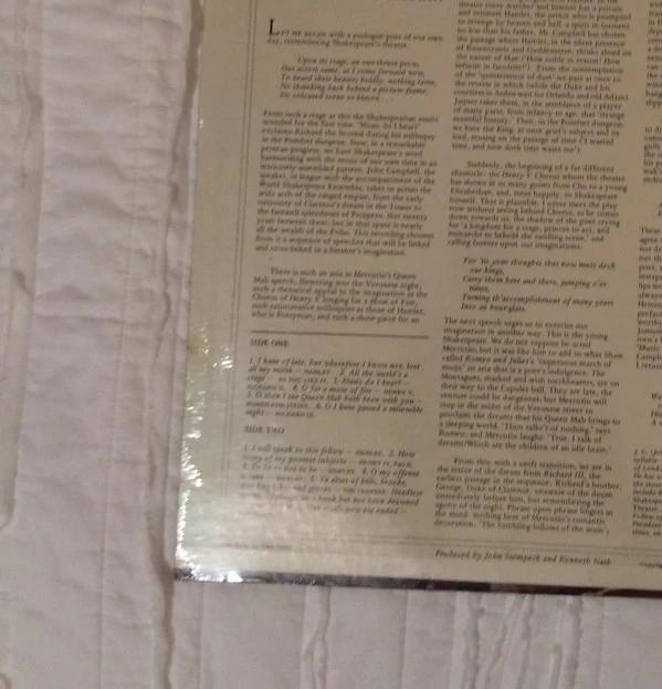 John Campbell  - Perchance To Dream (Vinyl) (VG+, VG+)