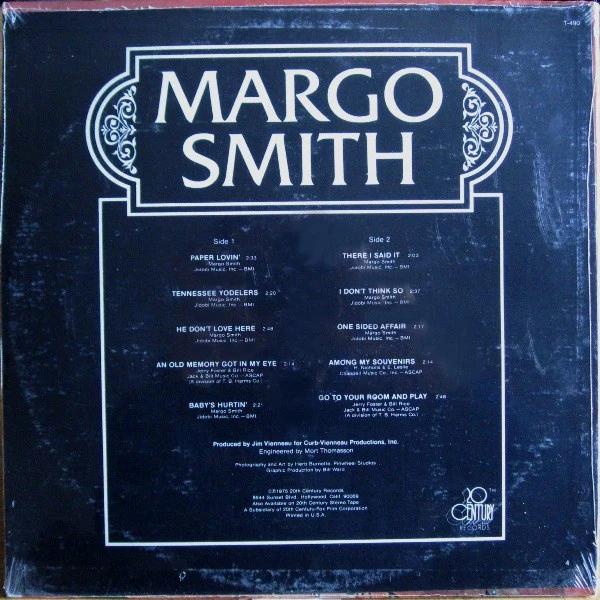 Margo Smith - Margo Smith (Vinyl) (VG+, VG)
