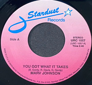 Marv Johnson - You Got What It Takes (Vinyl) (VG, Generic)