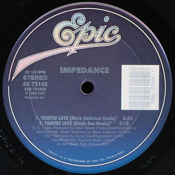 Impedance - Tainted Love (Vinyl) (VG+, VG)