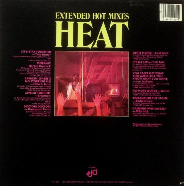 Various - Heat (Extended Hot Mixes) (Vinyl) (VG+, VG)
