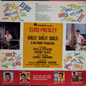 Elvis Presley - Girls! Girls! Girls! (Vinyl) (VG+, VG+)