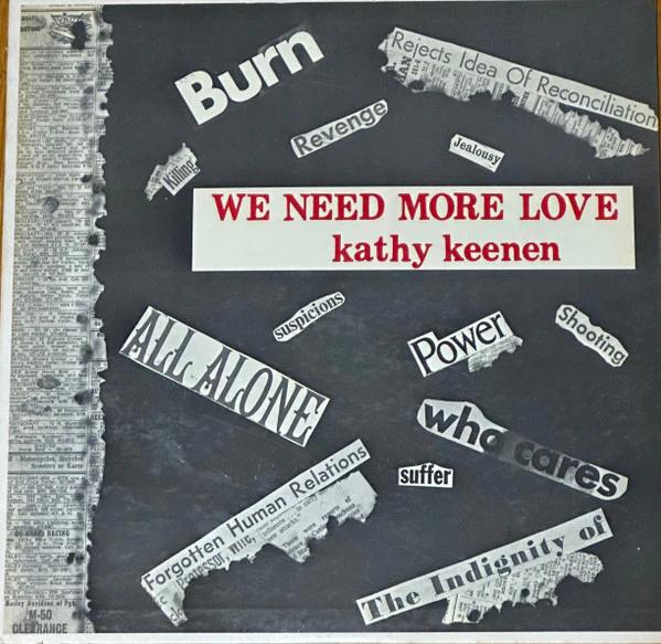Kathy Keenen - We Need More Love (Vinyl) (VG, VG+)