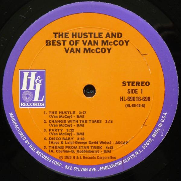 Van McCoy - The Hustle And Best Of Van McCoy (Vinyl) (VG+, VG+)