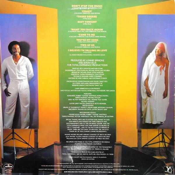 Yarbrough & Peoples - The Two Of Us (Vinyl) (VG+, VG+)