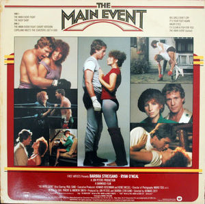 Barbra Streisand - The Main Event (A Glove Story) (Music From The Original Motion Picture Soundtrack) (Vinyl) (M, VG+)