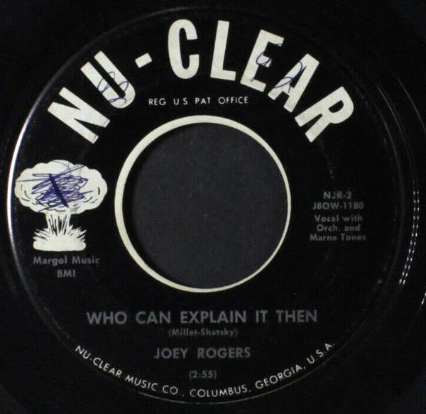 Joey Rogers  - Who Can Explain It Then  / Bumble Bee (Vinyl) (VG+, Generic)