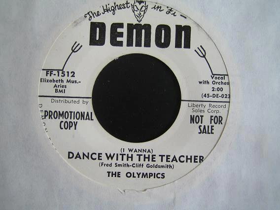 The Olympics - (I Wanna) Dance With The Teacher (Vinyl) (G+, Generic)