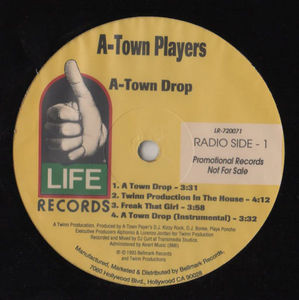 A-Town Players - A-Town Drop (Vinyl) (VG+, Generic)