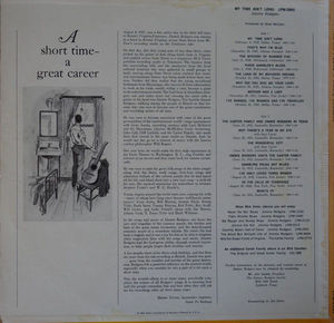 Jimmie Rodgers - My Time Ain't Long (Vinyl) (VG+, VG+)