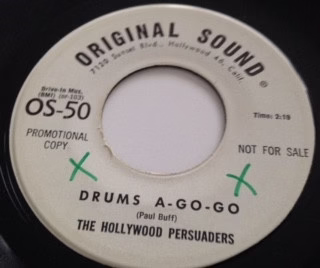 The Hollywood Persuaders -  Drums A-Go-Go (Vinyl) (VG, Generic)