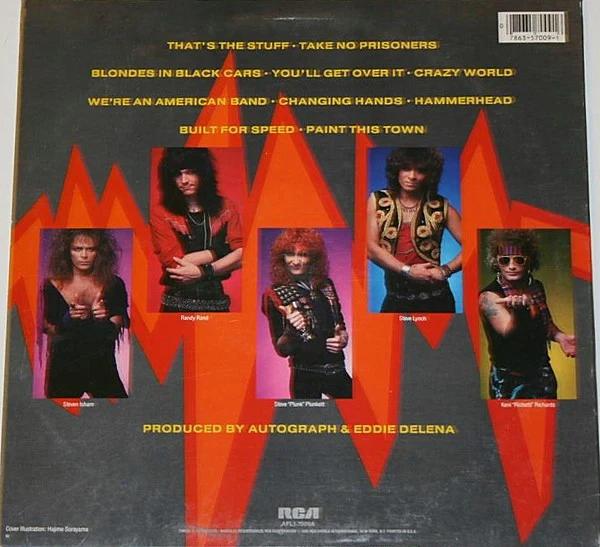 Autograph  - That's The Stuff (Vinyl) (VG+, VG+)