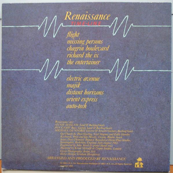 Renaissance  - Time-Line (Vinyl) (NM or M-, VG+)